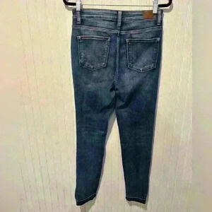 Judy blue relaxed fit slit ankle stretch jeans size 27